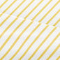Twin XL 3 Piece Striped Sheet Set - Soft & Cooling - Yellow Pencil Stripes