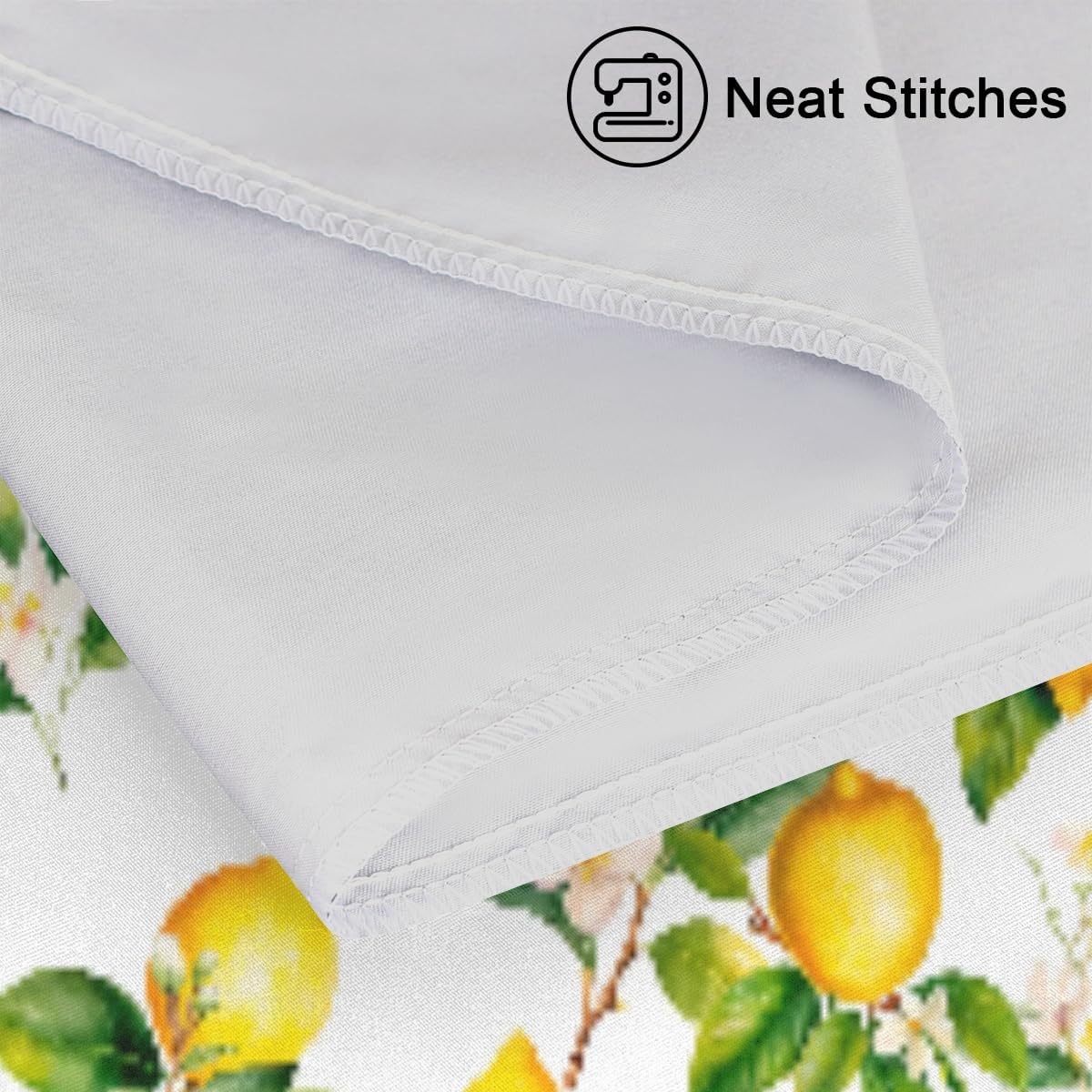 Lemon Satin Pillowcase for Hair and Skin Soft Silk Pillow Case Slip